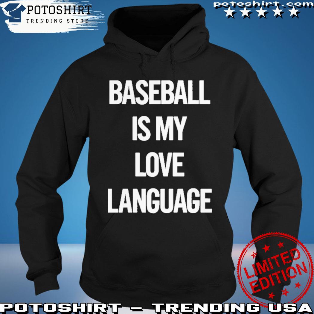 Aim doll baseball is my love language s hoodie