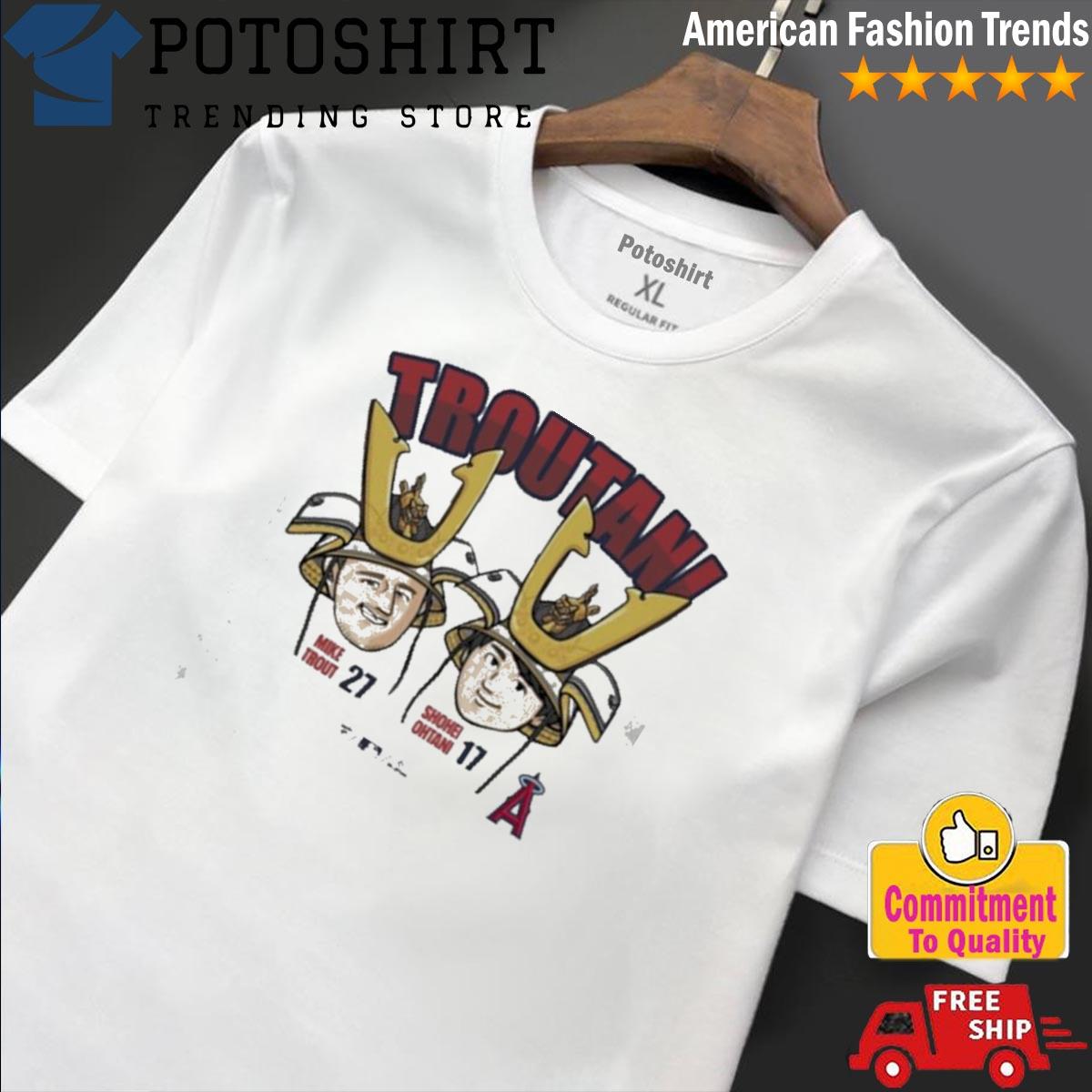 Angels Baseball Trout Mike Trout X Shohei Ohtani T Shirt