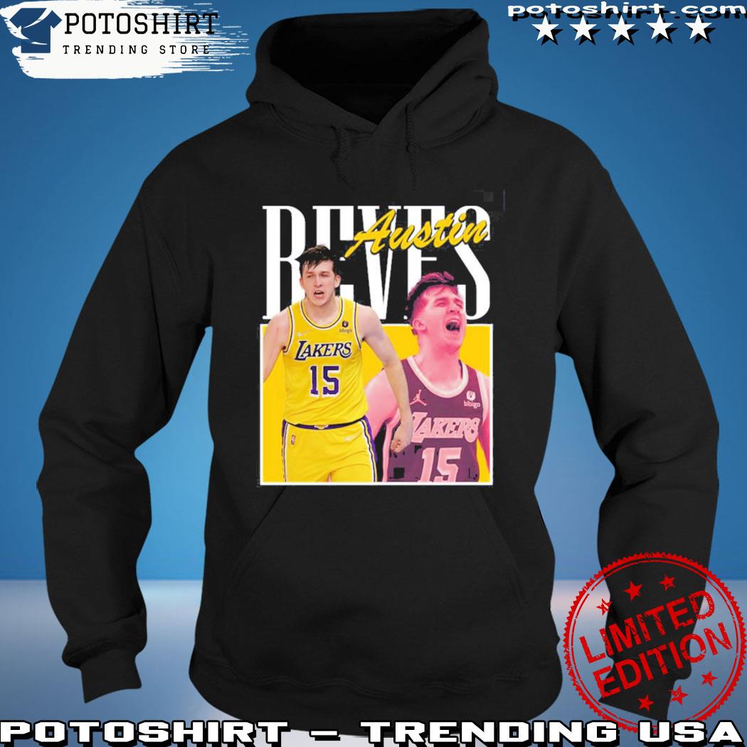 Austin Reaves 15 Los Angeles Lakers basketball 2023 T-shirt, hoodie,  sweater, long sleeve and tank top