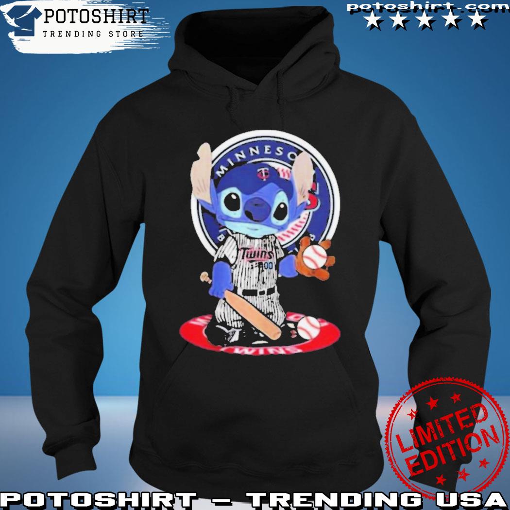 Baby Stitch Minnesota Twins Baseball Logo 2023 Shirt hoodie