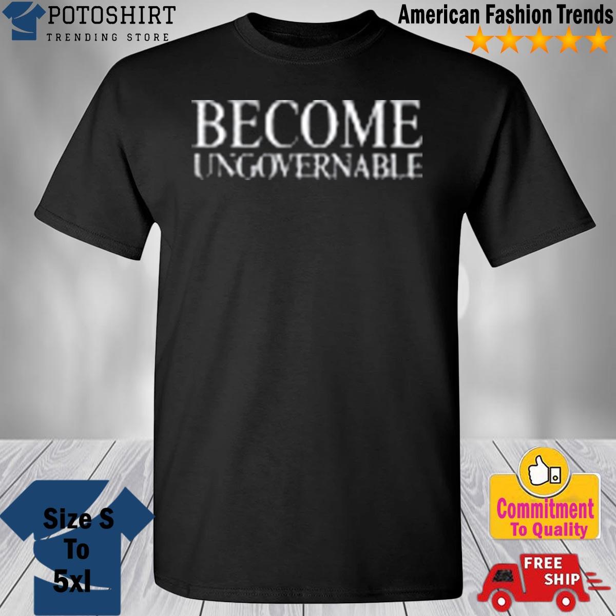 Become Ungovernable Corner Tee Shirt