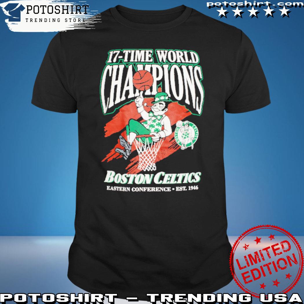 Buy Boston Celtics 17x Champions Black T-Shirt
