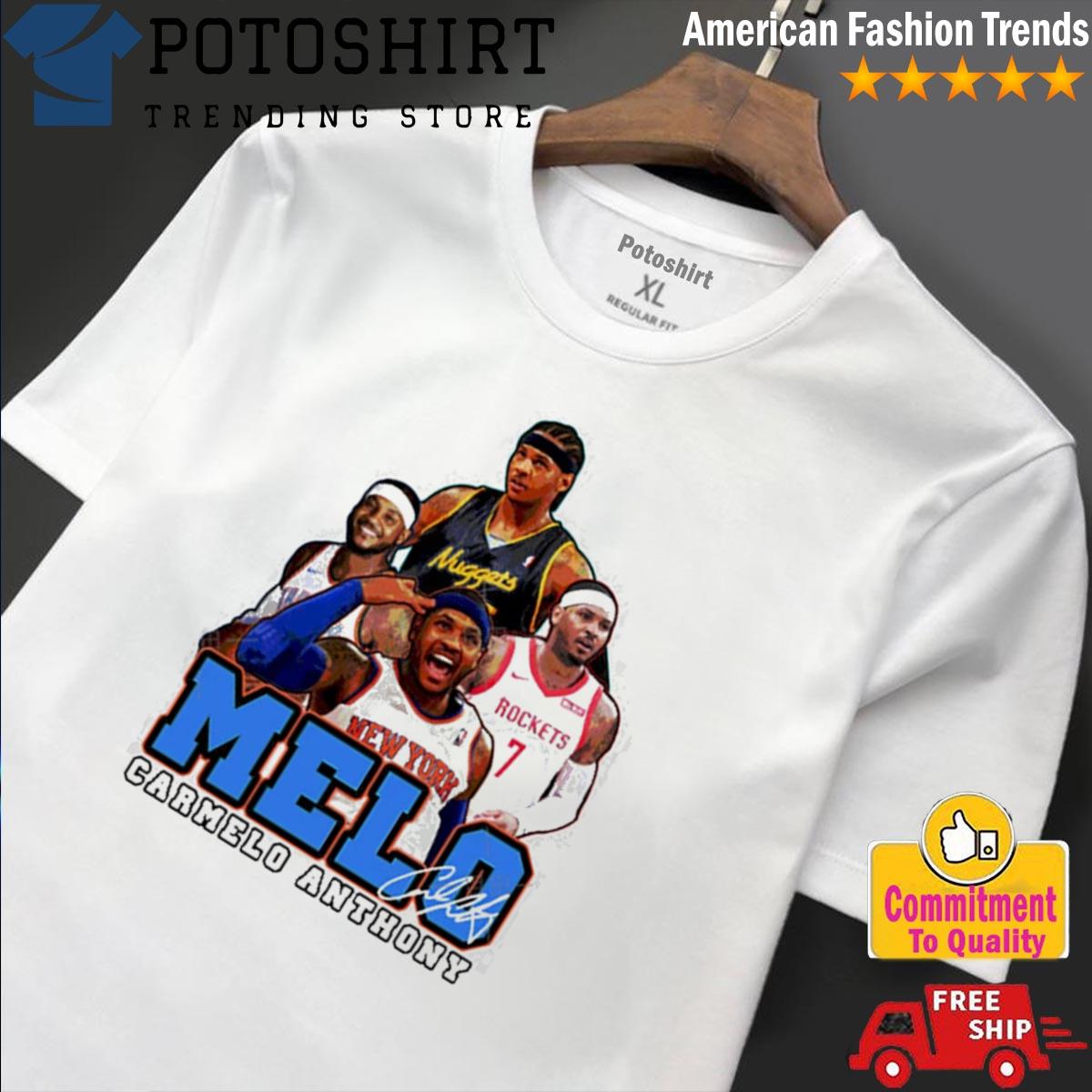 Carmelo Anthony tee nyc knickstape ny newyork basketball knicks new york shirt