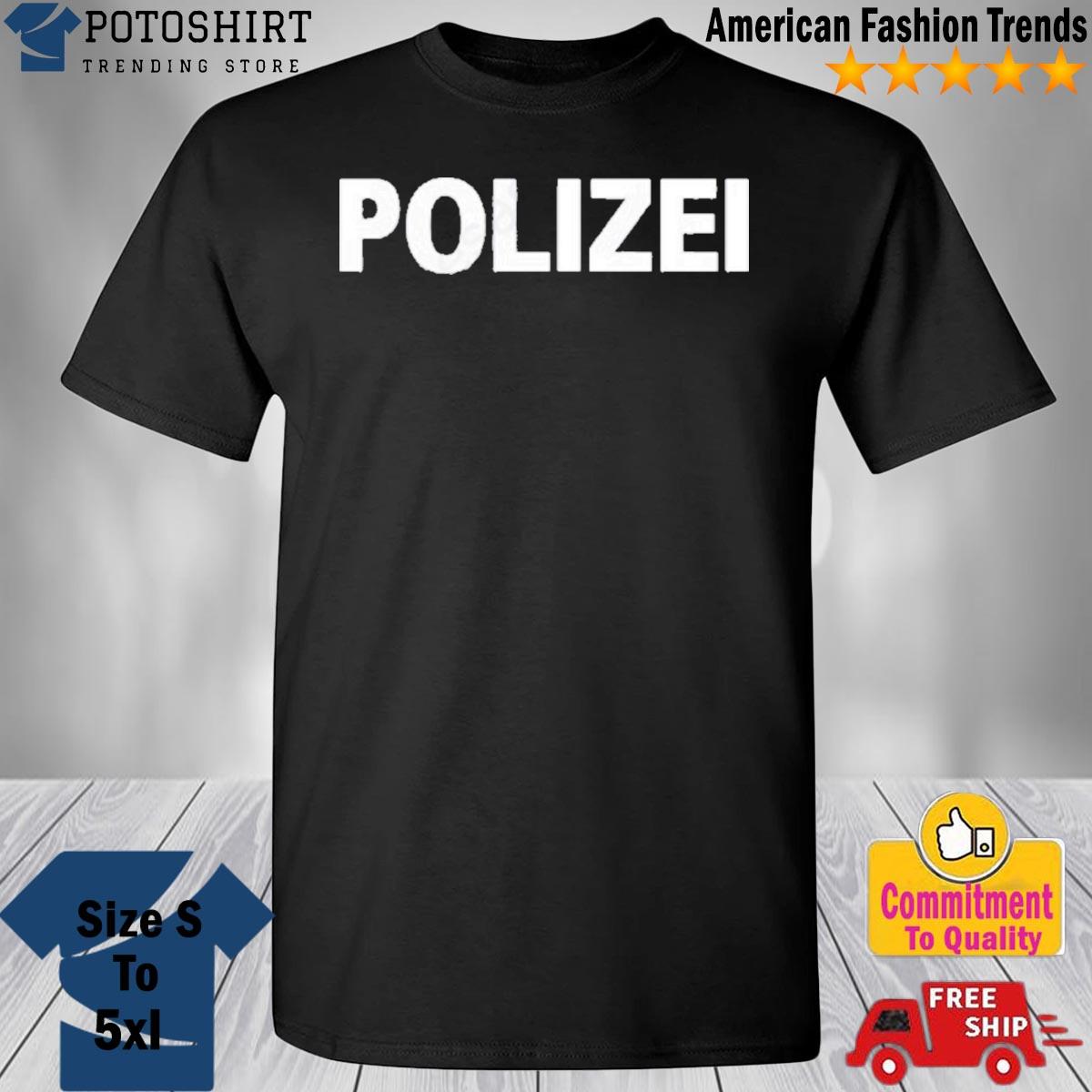 Daily Loud Kanye West Wearing Polizei T-Shirt