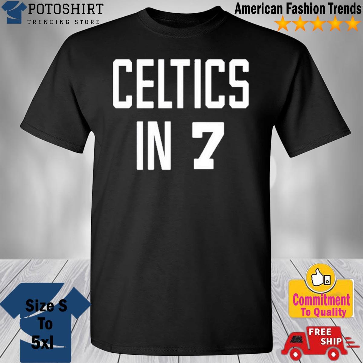 Dave portnoy celtics in 7 shirt