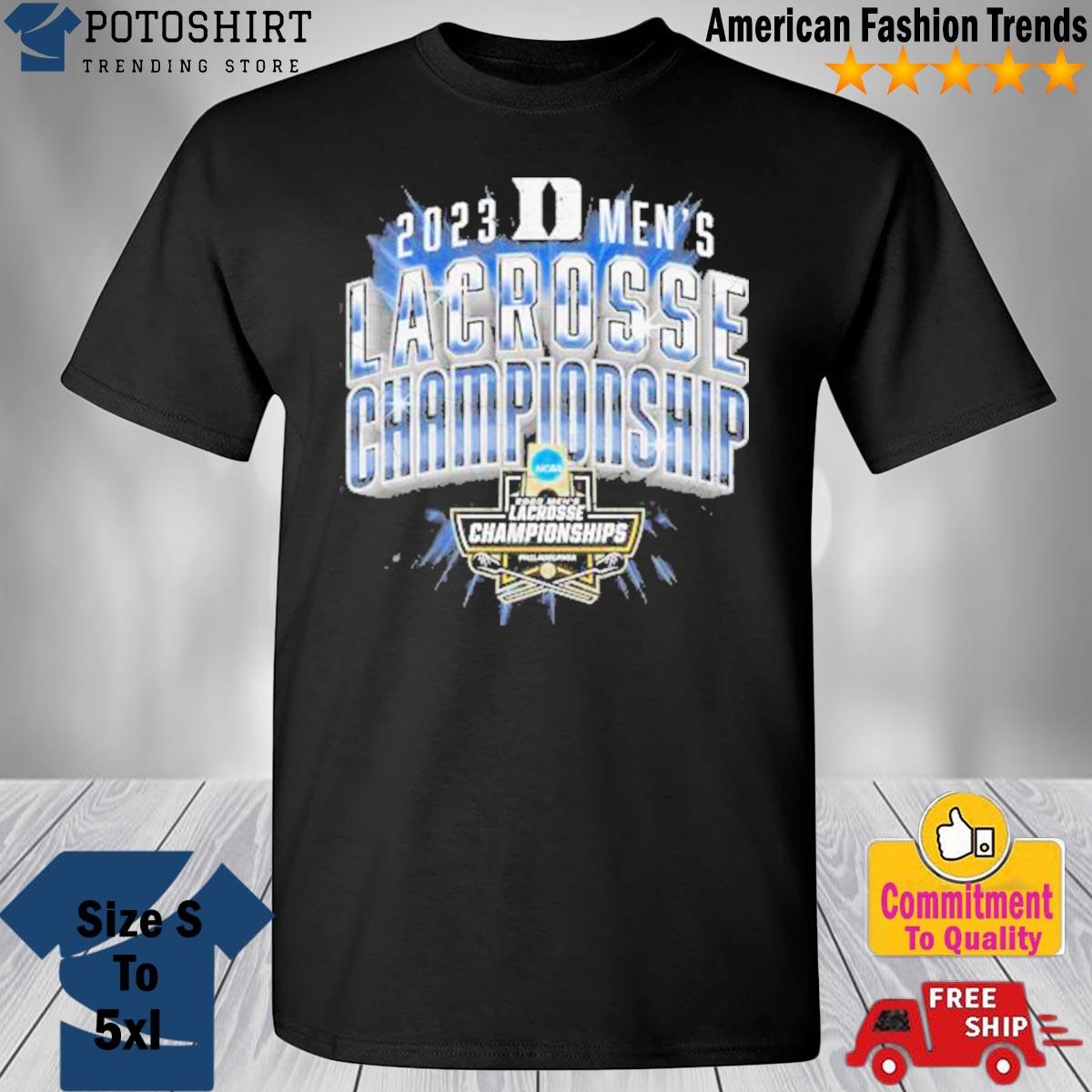 Duke Men’s Lacrosse 2023 Final Four Champions shirt
