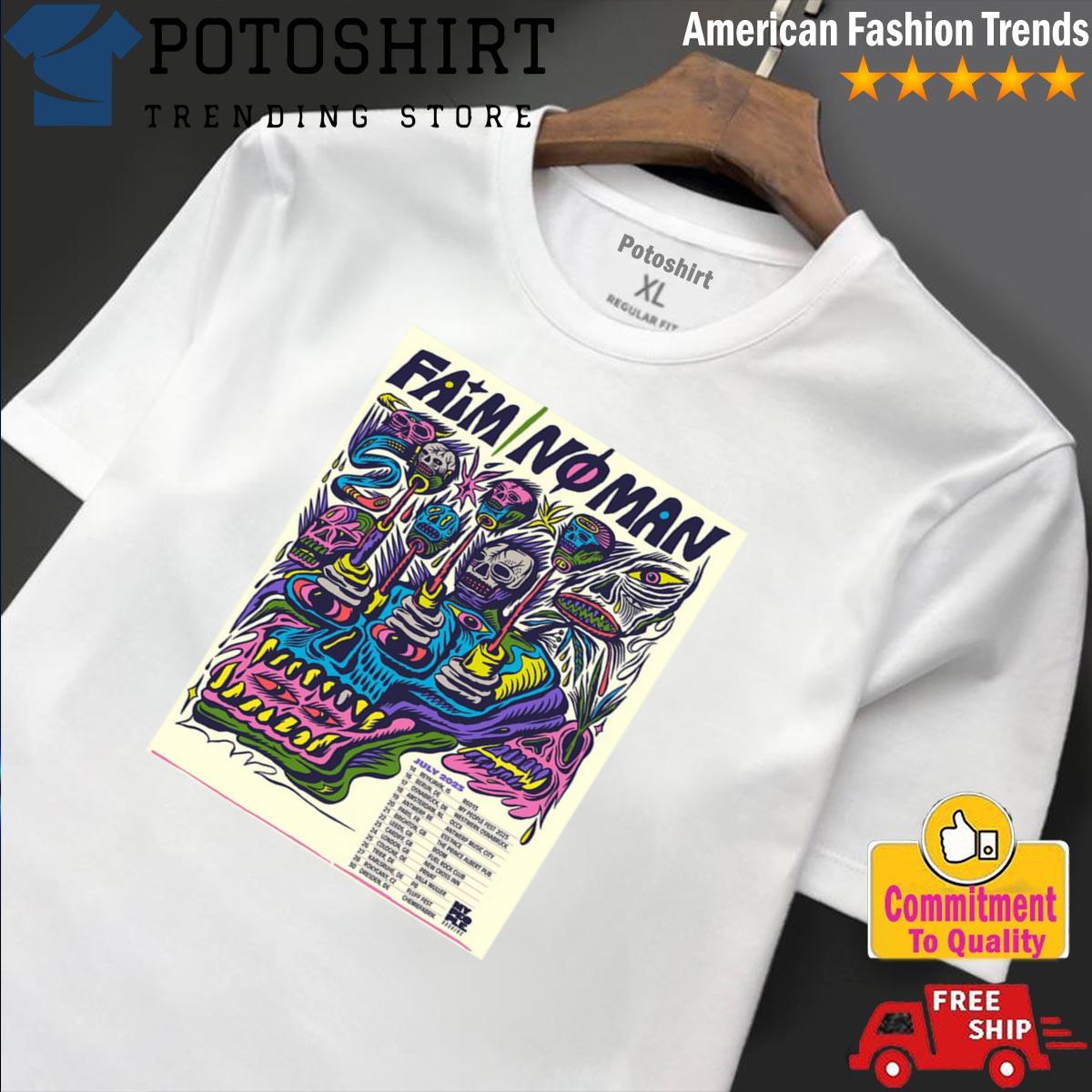 Faim and noman july 2023 summer tour poster shirt