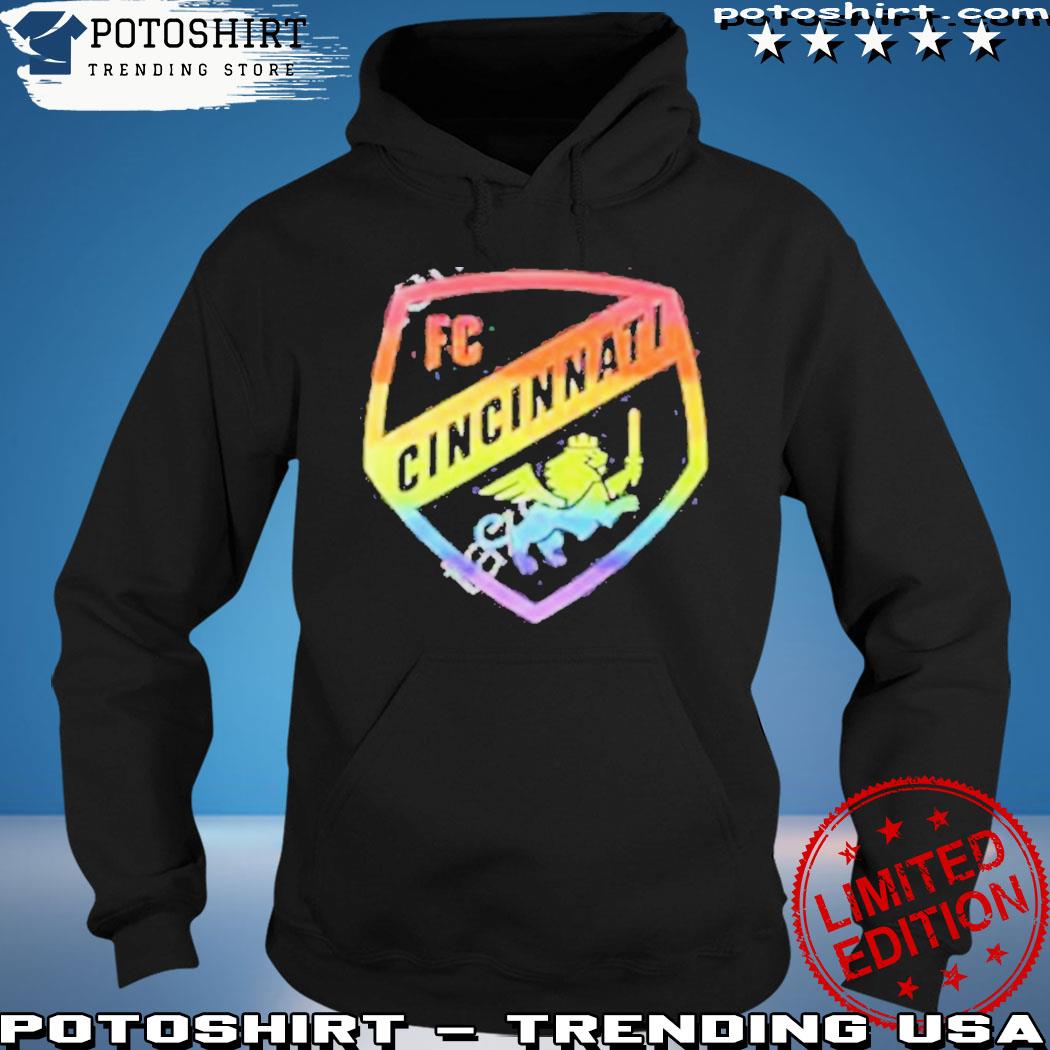 Fc Cincinnati Pride Rainbow Shield Shirt hoodie