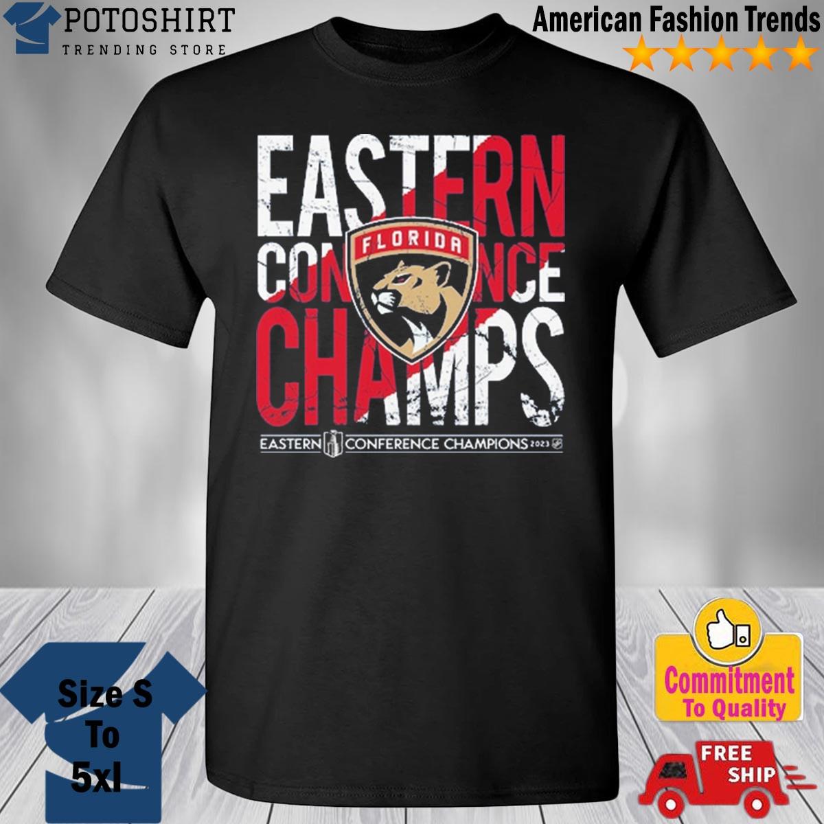 Florida Panthers 2023 Eastern Conference Champions new design T-Shirt