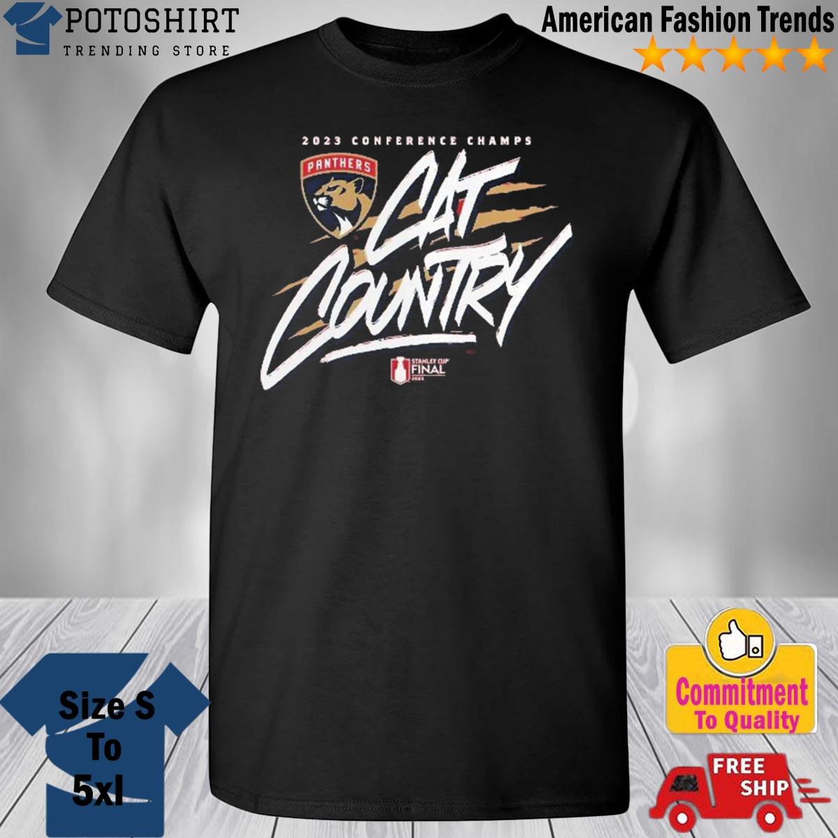 Florida Panthers Cat Country 2023 Eastern Conference Champions shirt