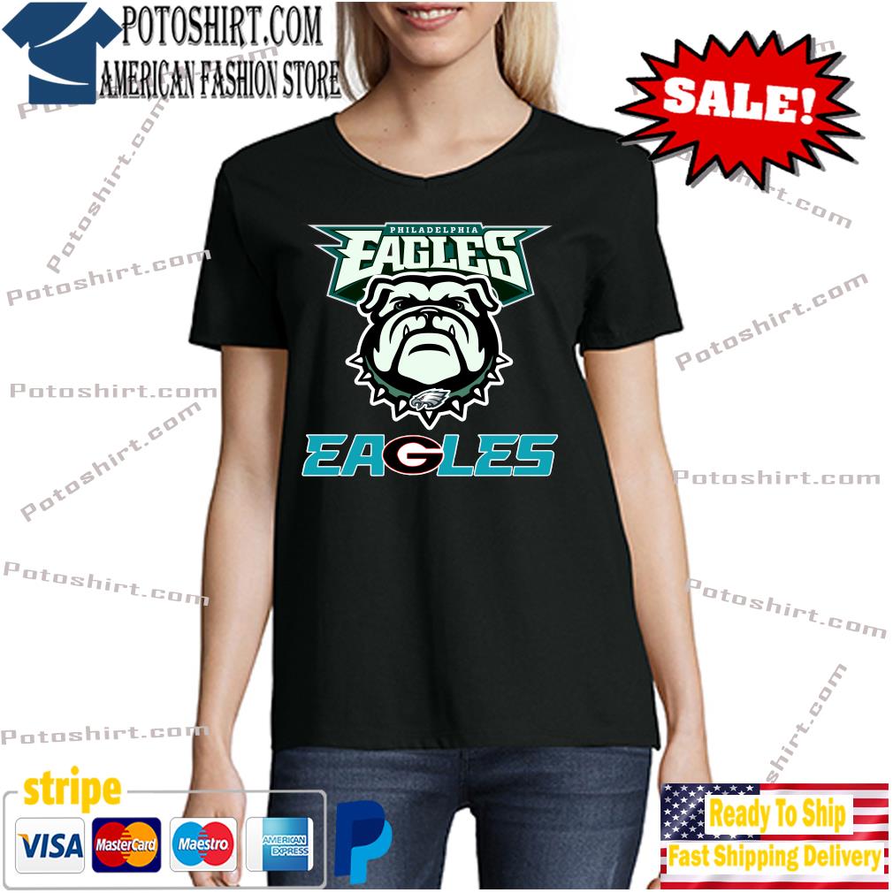 Eagles Philadelphia Eagles and Georgia Bulldogs shirt, hoodie