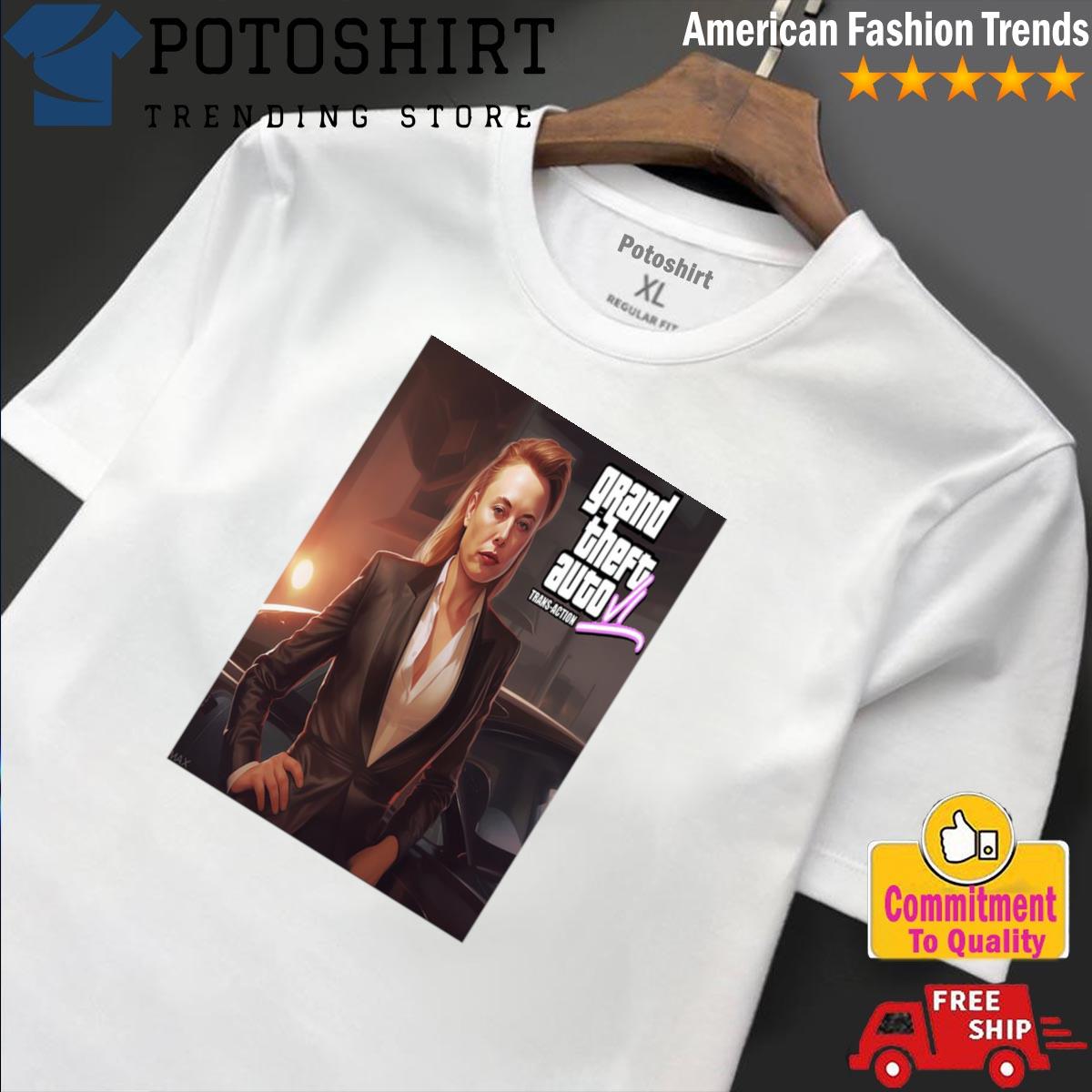 Grand theft auto 6 trans action poster shirt