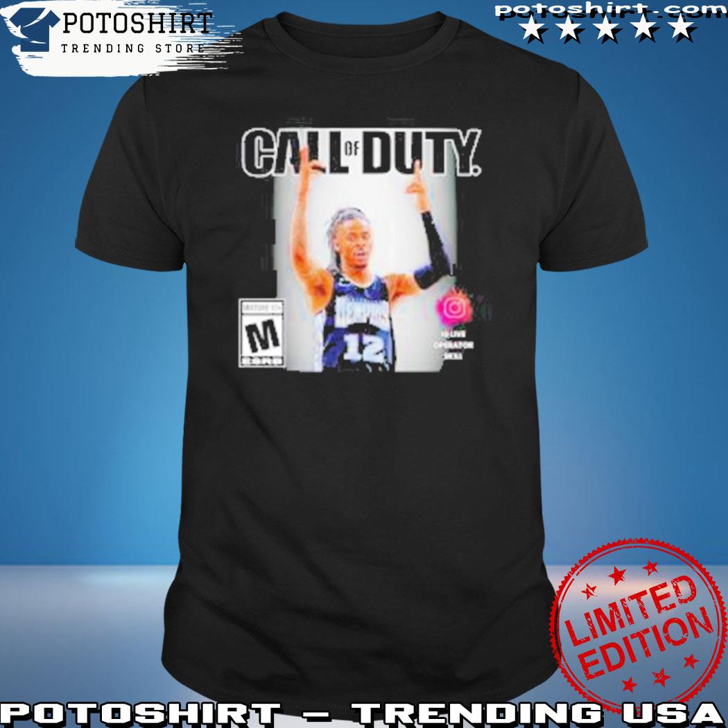 Ja Morant Call Of Duty shirt