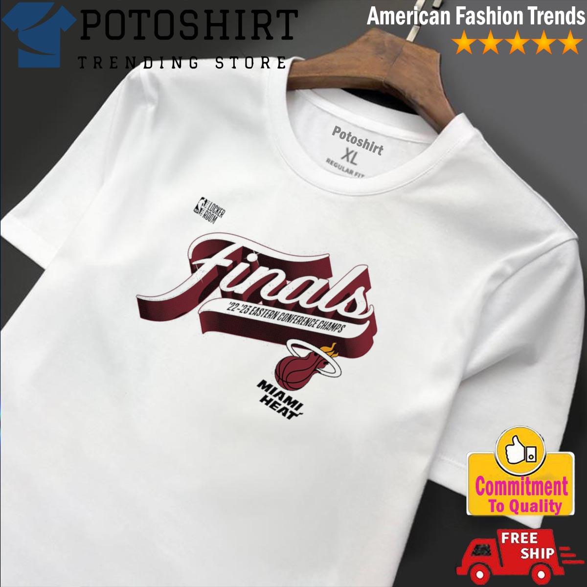 Miami Heat 2023 Eastern Conference Champs Locker Room Unisex T
