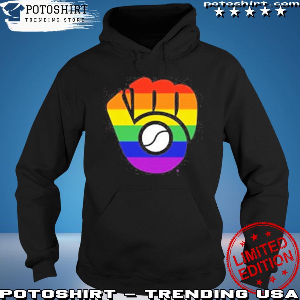 Milwaukee Brewers LGBT Pride Night s hoodie