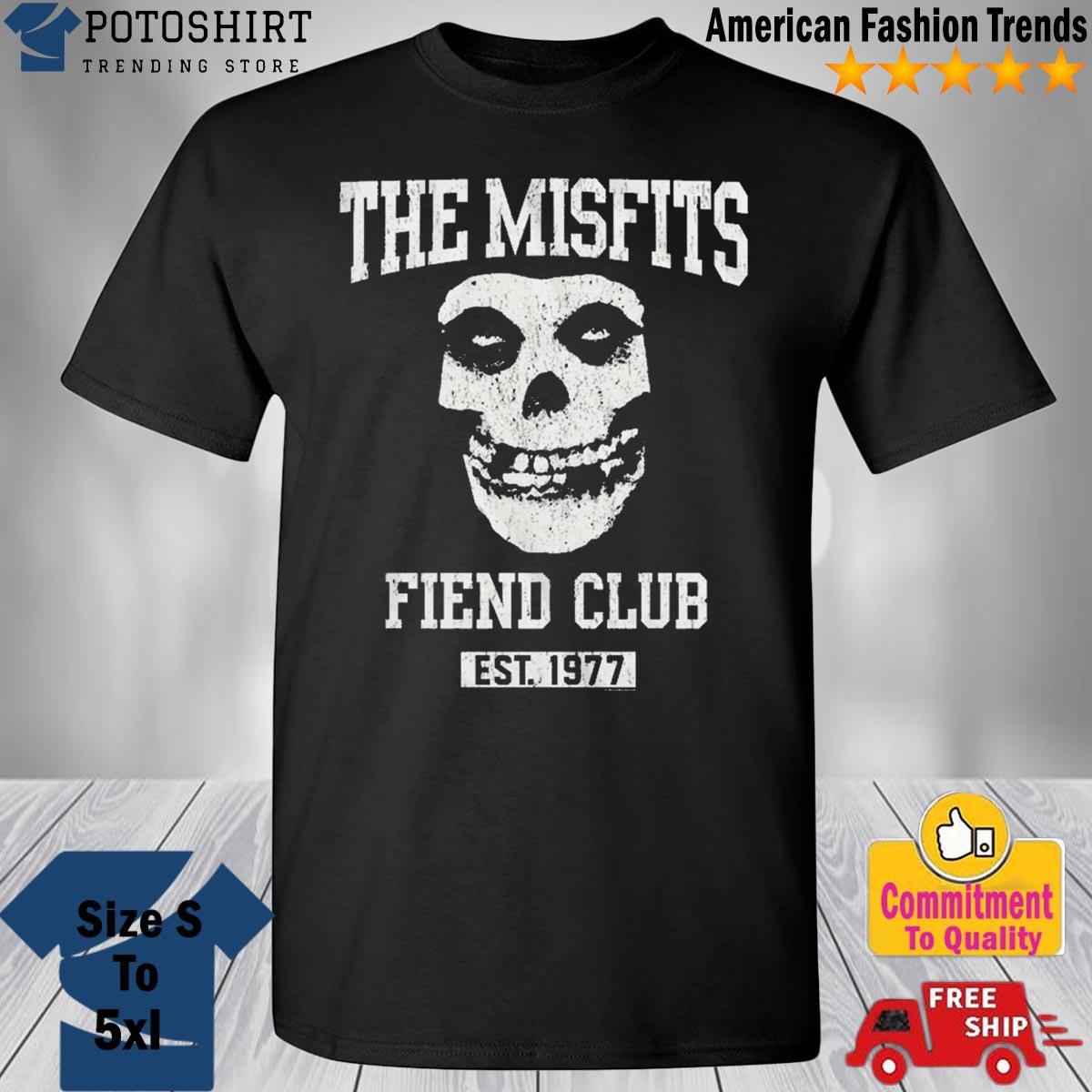 Misfits fiend club black shirt