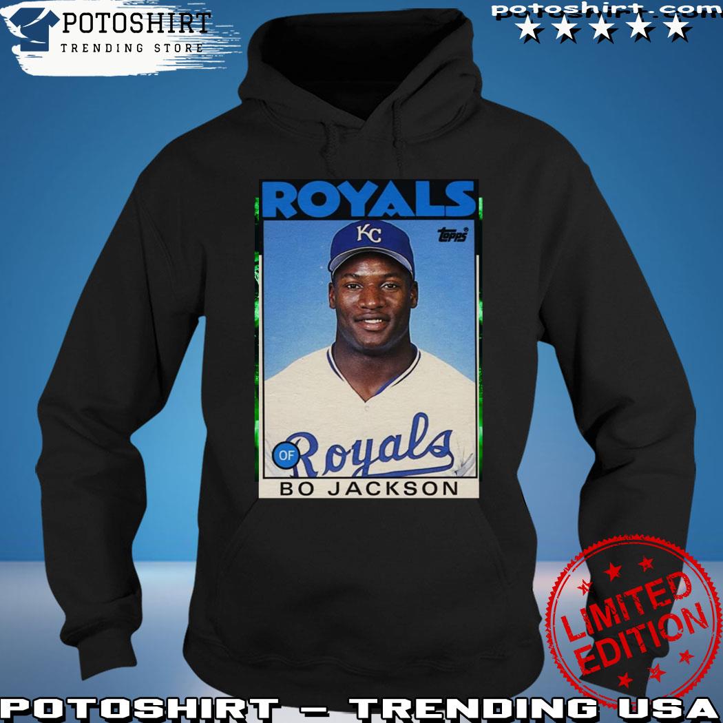1986 topps baseball bo jackson royals T-shirt, hoodie, sweater