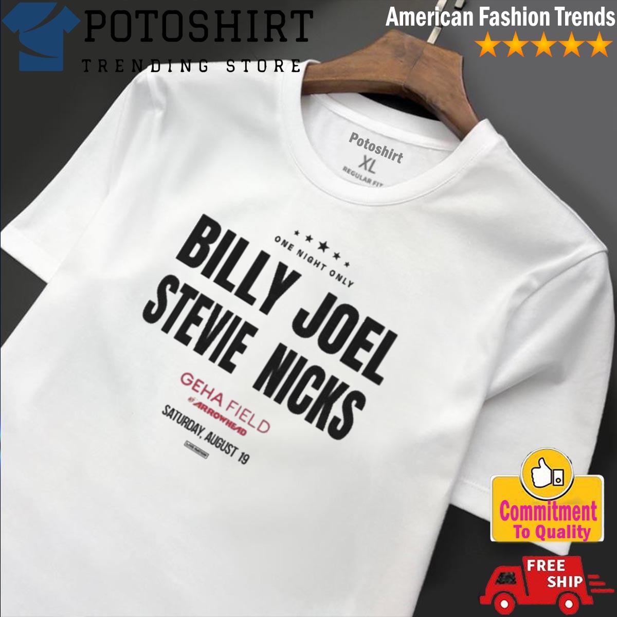 Official billy Joel Stevie Nicks Baltimore Stevie Nicks Billy Joel Tour 2023 shirt