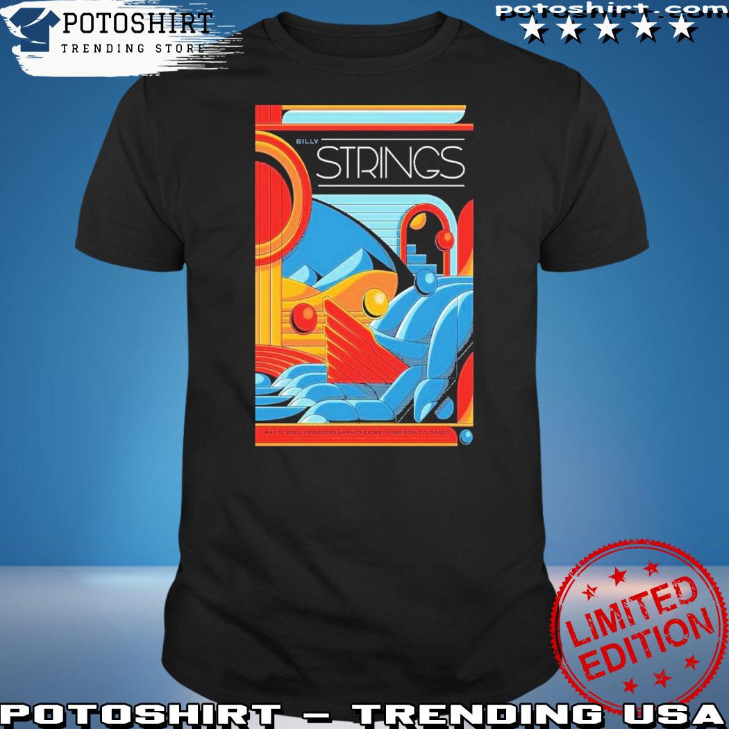 Official billy strings red rocks amphitheatre morrison shirt