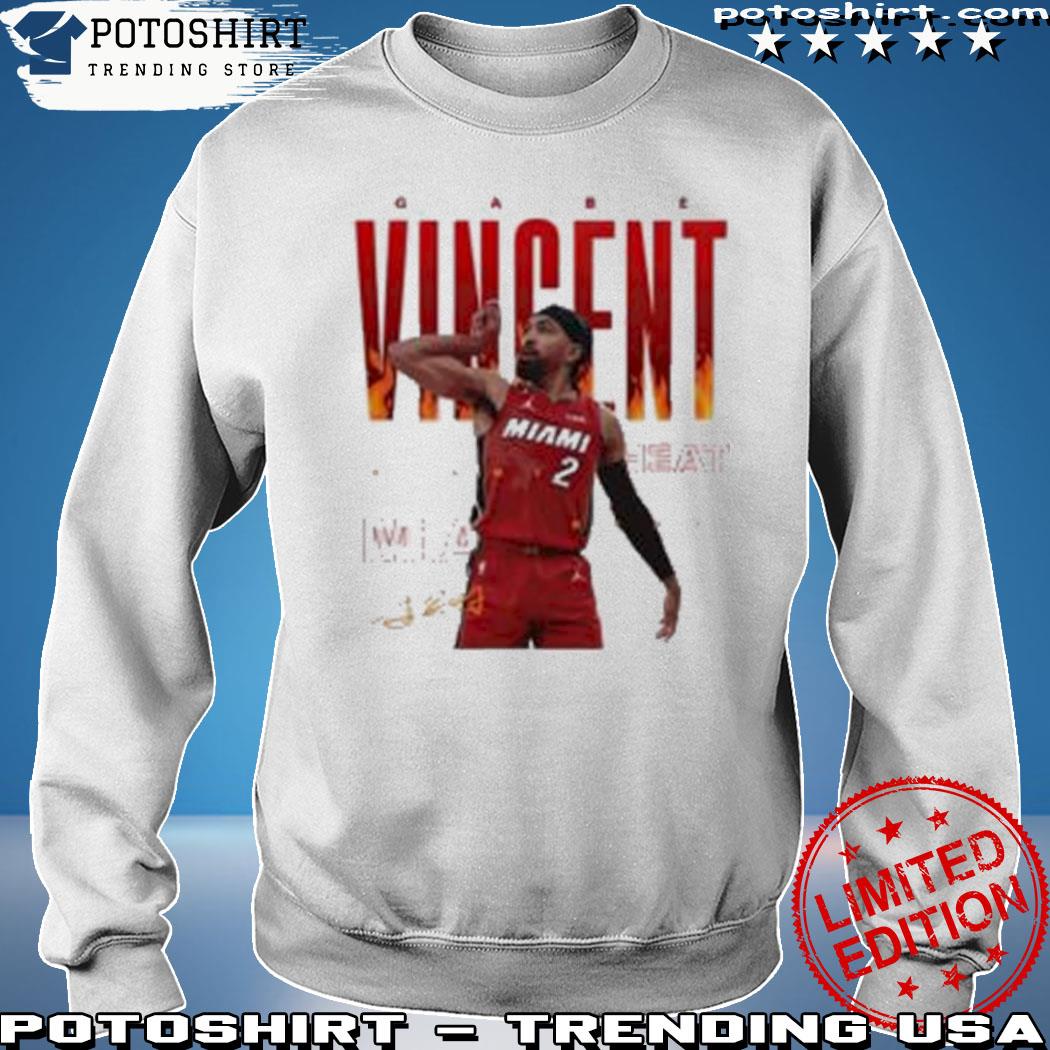 Gabe Vincent Miami Heat Signature 2023 shirt, hoodie, sweater