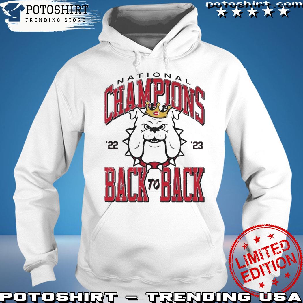 Official back 2 Back National Georgia Bulldogs Shirt, hoodie, sweater, long  sleeve and tank top