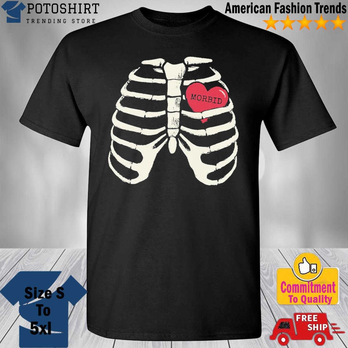 Official Morbid Podcast Merch Morbid Heart shirt