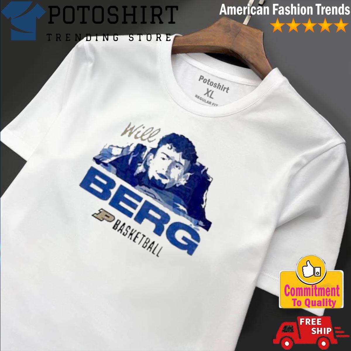 Official purdue Will Berg Ice Berg Shirt