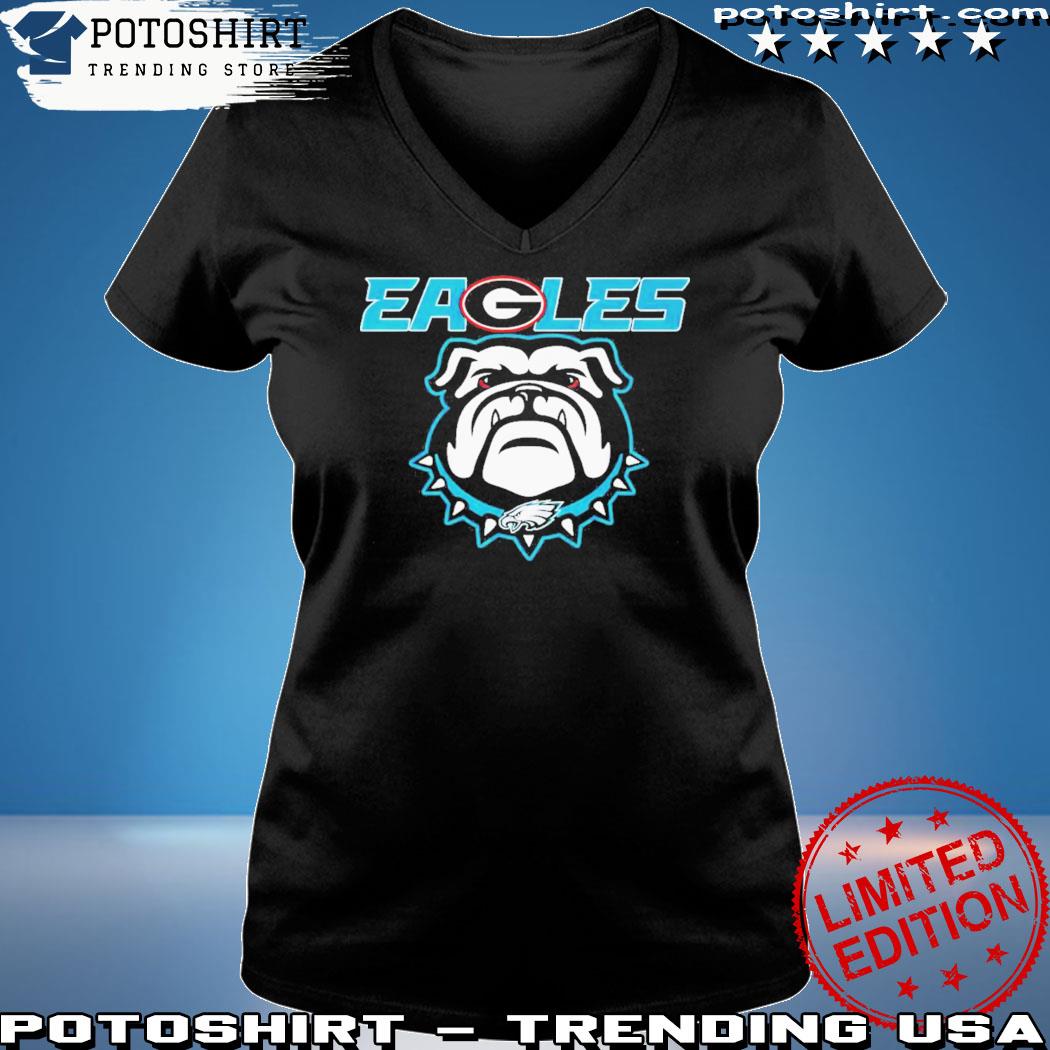 Philadelphia Eagles Bulldogs Vintage Style Georgia Bulldogs T-Shirt -  Bluefink