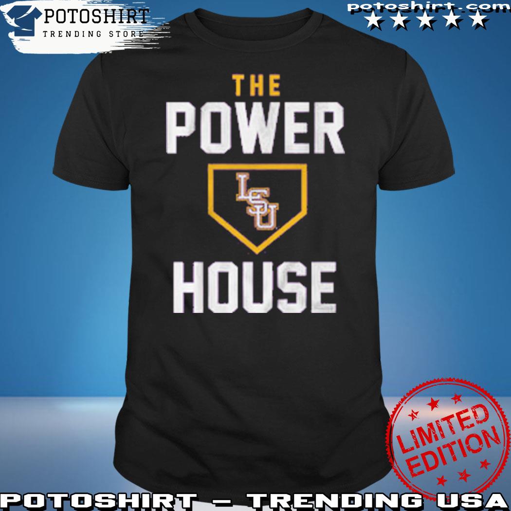 Official the power house lsu baseball shirt