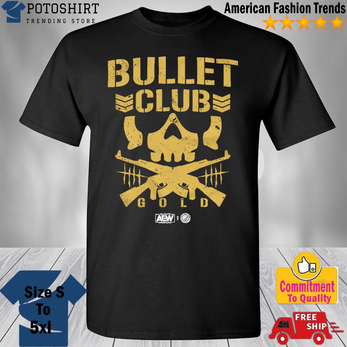 Pro Wrestling merch Bullet Club Gold