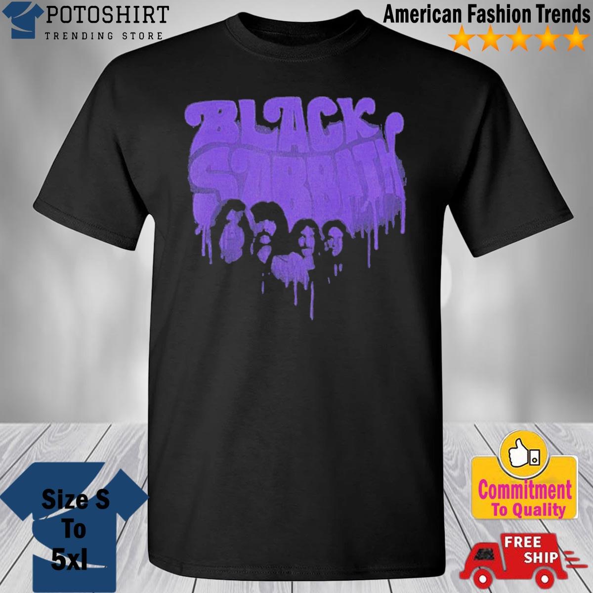 Sabbath Purple Graffiti Logo T-shirt