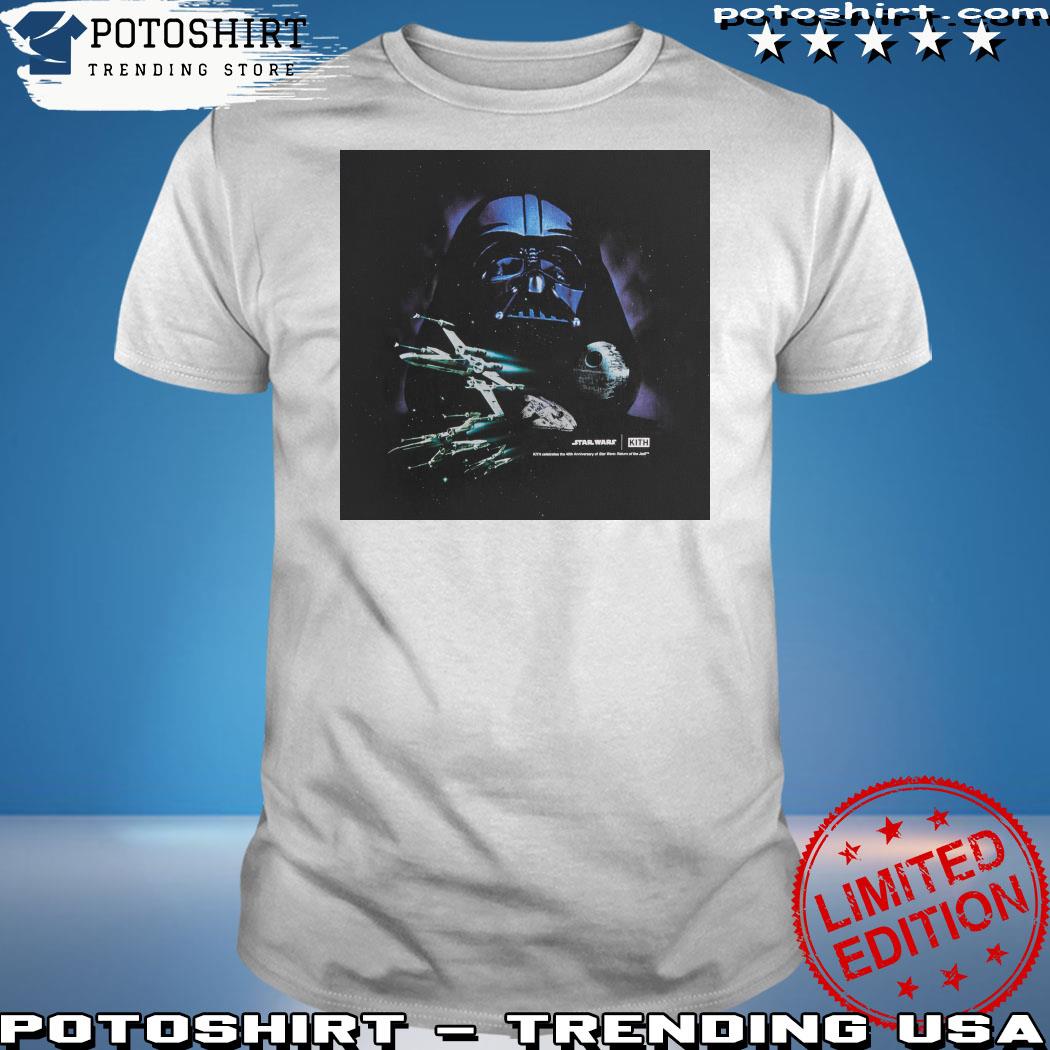 Star wars kith darth vader poster tee-