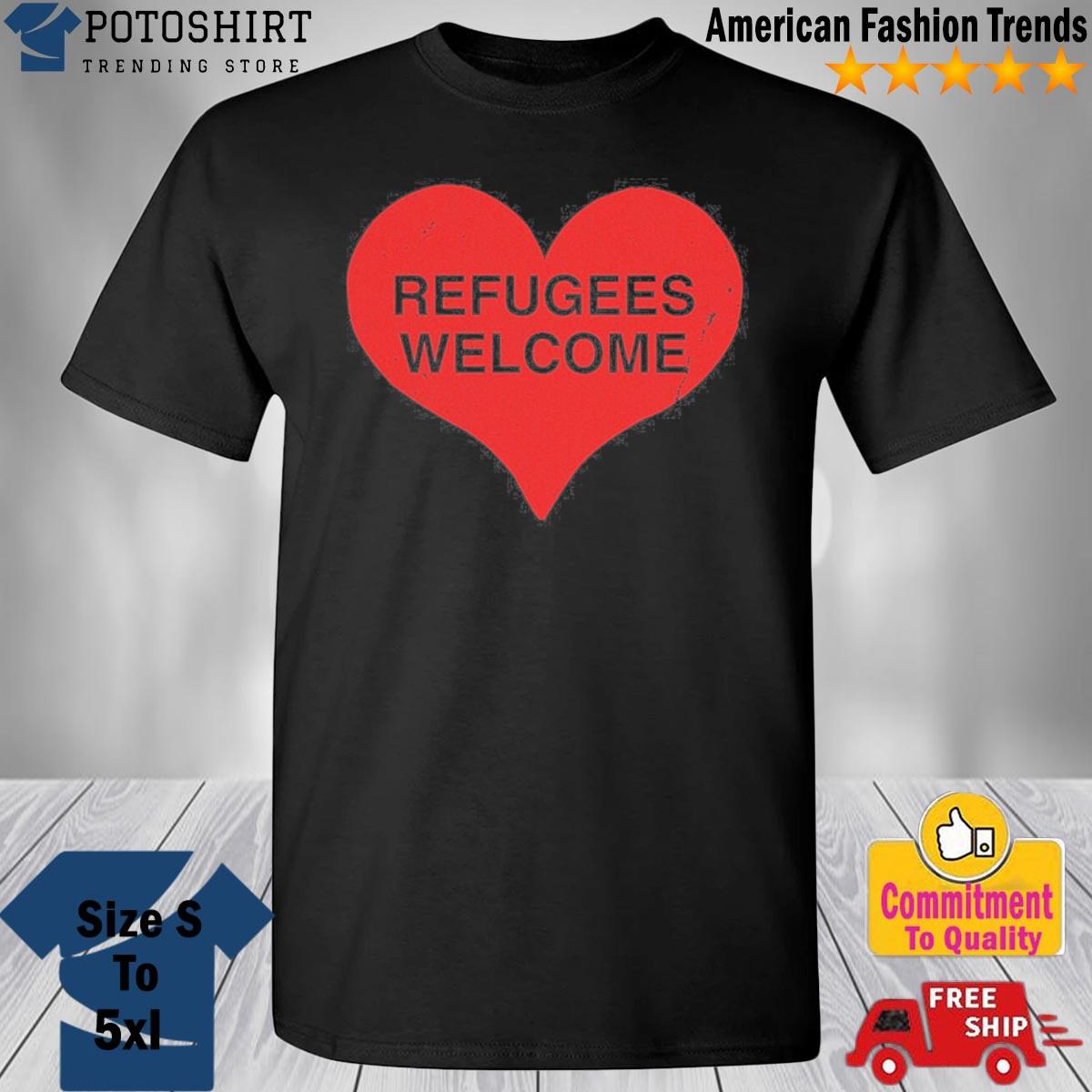 Syrian Refugees Welcome shirt