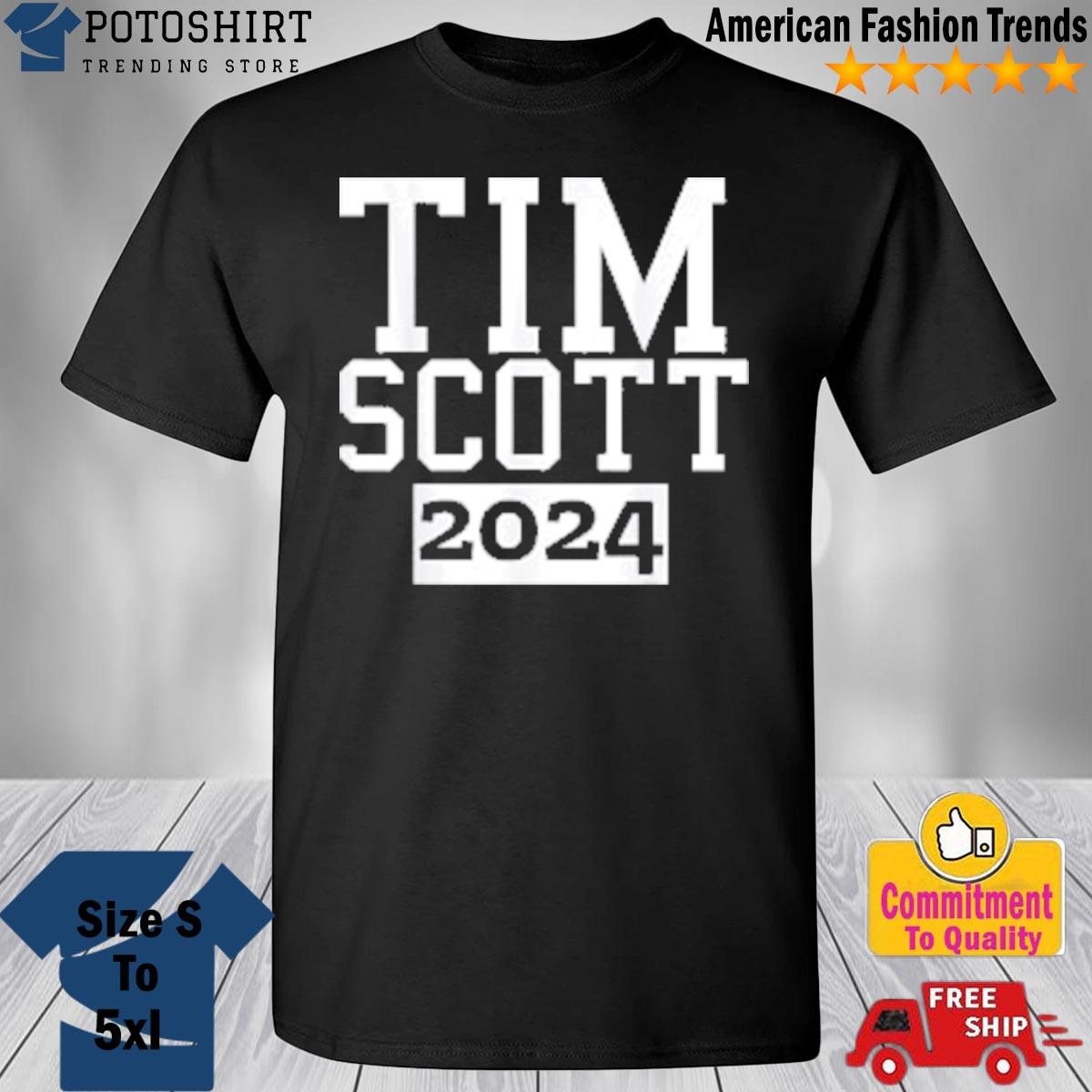Tim Scott 2024 For President T-Shirt