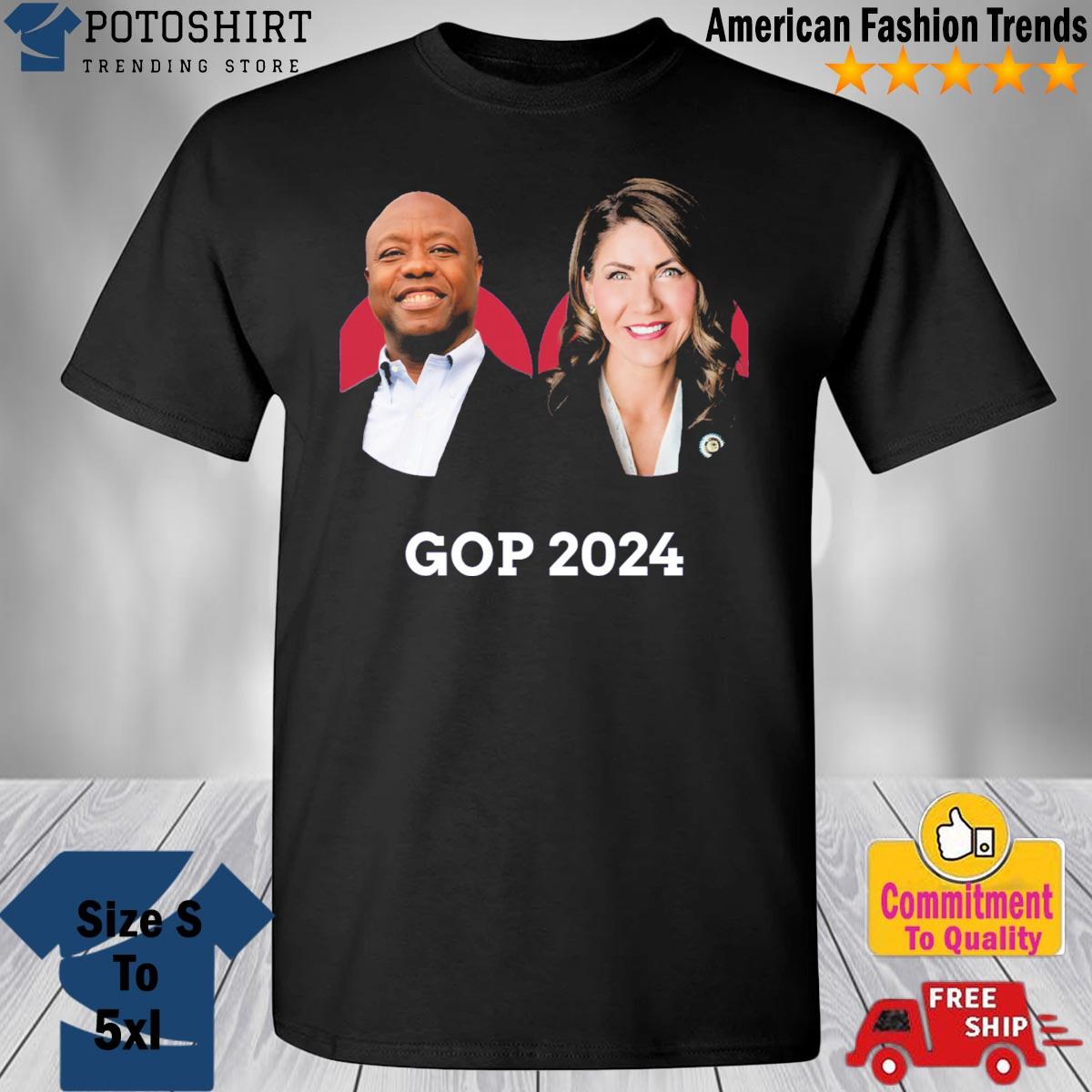 Tim Scott and Kristi Noem GOP 2024 shirt