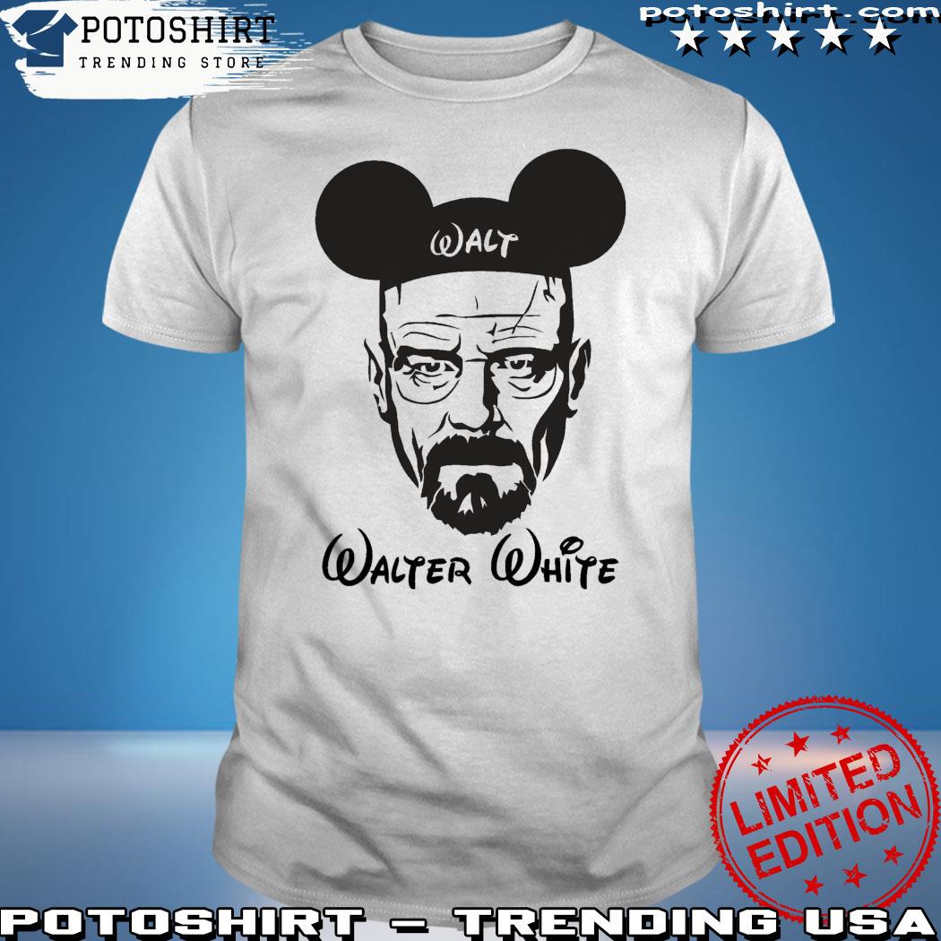 Walter White Disney shirt Breaking Bad series Walt parody Mickey Mouse t-shirt
