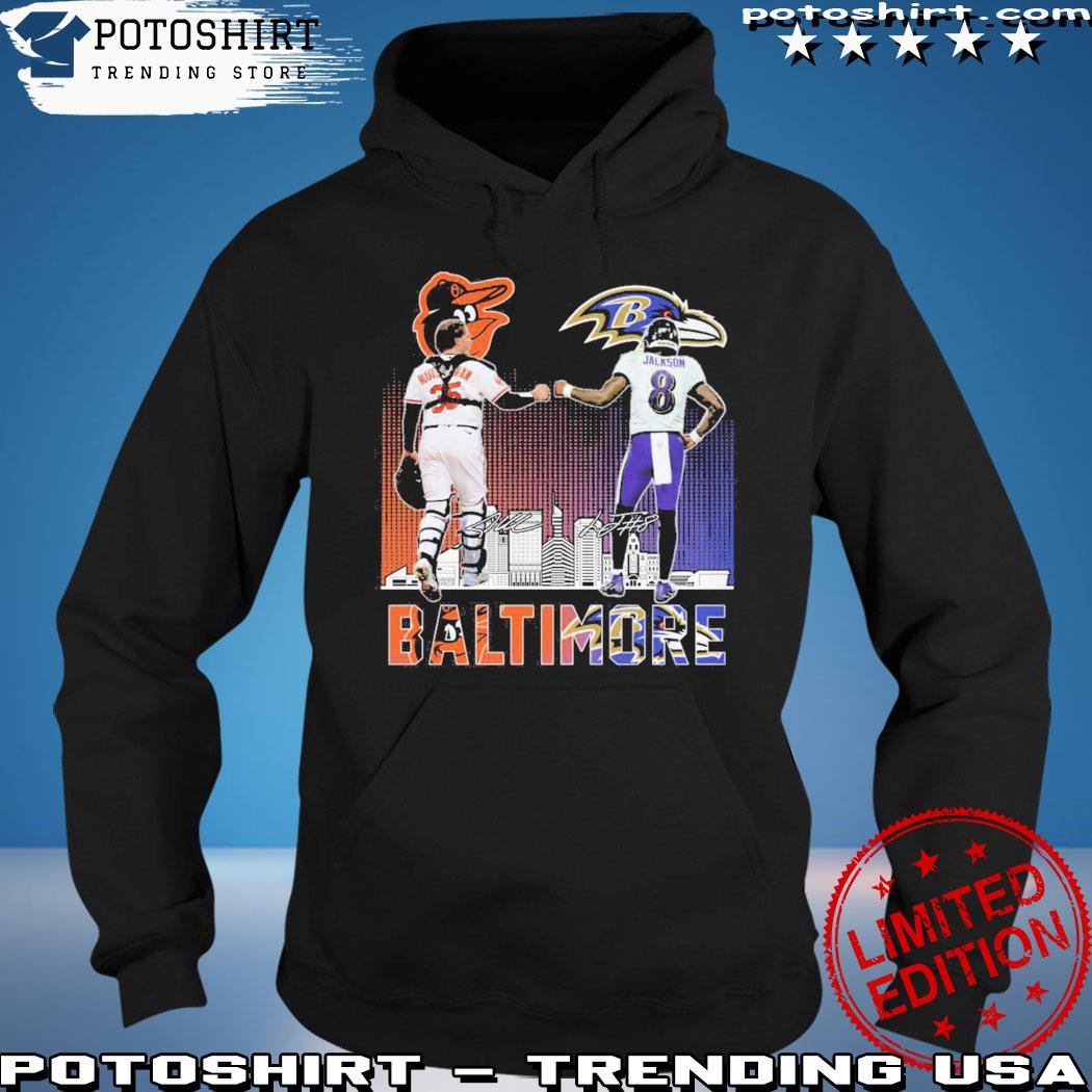 Baltimore Ravens Orioles Jackson Adley Rutschman T Shirt, hoodie