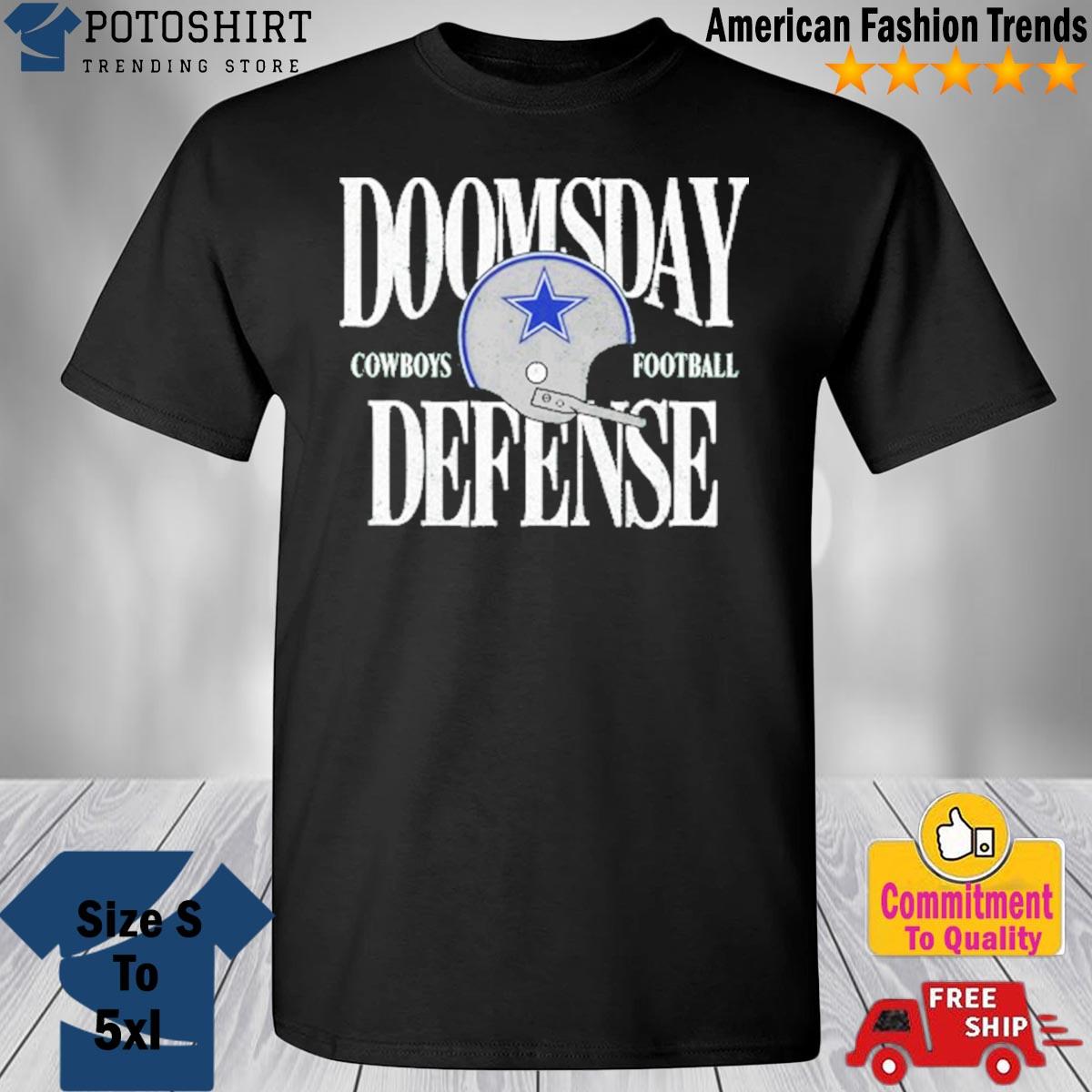 Dallas Cowboys Dc dan quinn wearing doomsday defense shirt, hoodie,  longsleeve tee, sweater