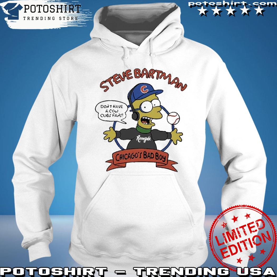 Design harebrained merch steve bartman chicago's bad boy shirt