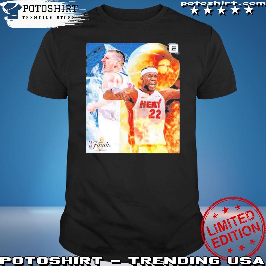 Jimmy Butler VS Nikola Jokic Denver Nuggets And Miami Heat 2023 NBA Finals  Shirt, hoodie, sweater, long sleeve and tank top