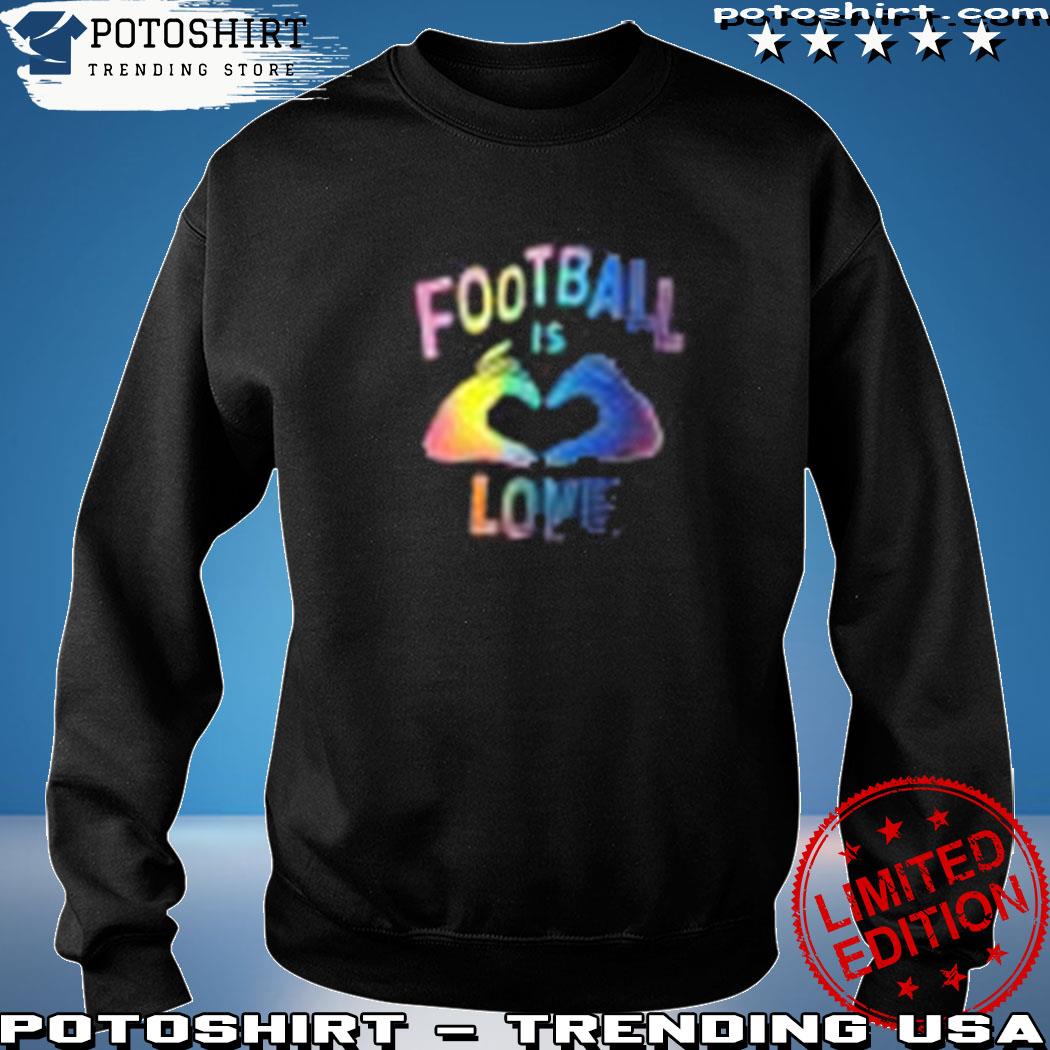 Love sign x nfl shirt, hoodie, sweater, long sleeve and tank top