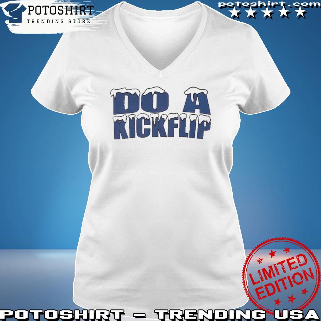 Do A kickflip skateboarding t-shirt