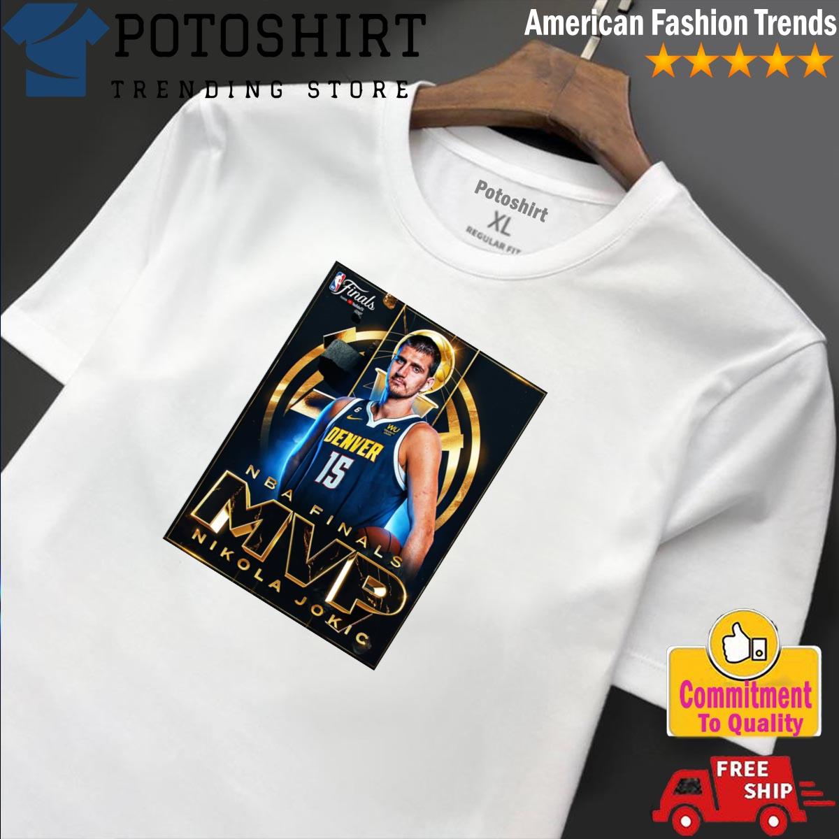 Denver Nuggets T-Shirt, NBA Basketball Shirt, Trendy Shirt