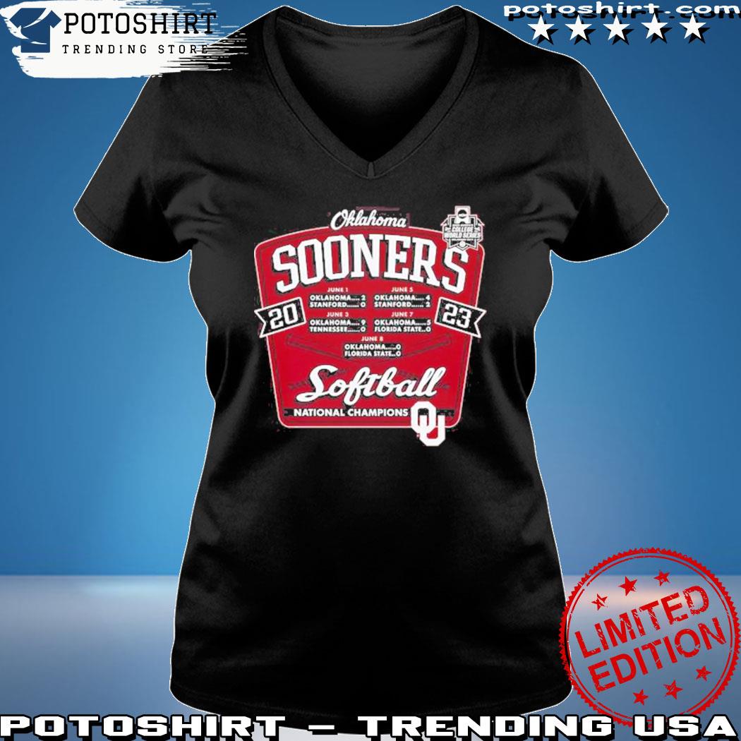 Oklahoma sooners champion 2023 ncaa softball women's college world