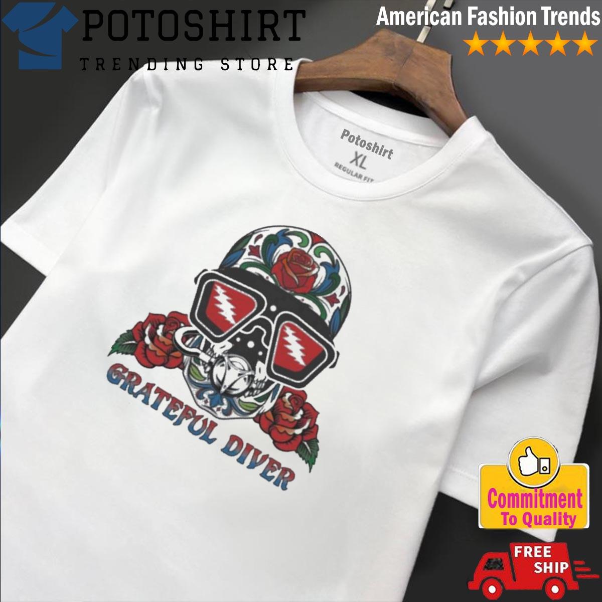 Grateful Dead Skull logo 2023 shirt, hoodie, sweater, long sleeve and tank  top