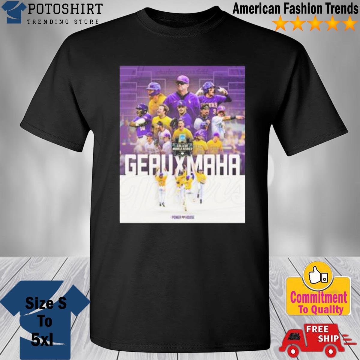 Geauxmaha Tigers LSU Baseball Shirt - Bring Your Ideas, Thoughts