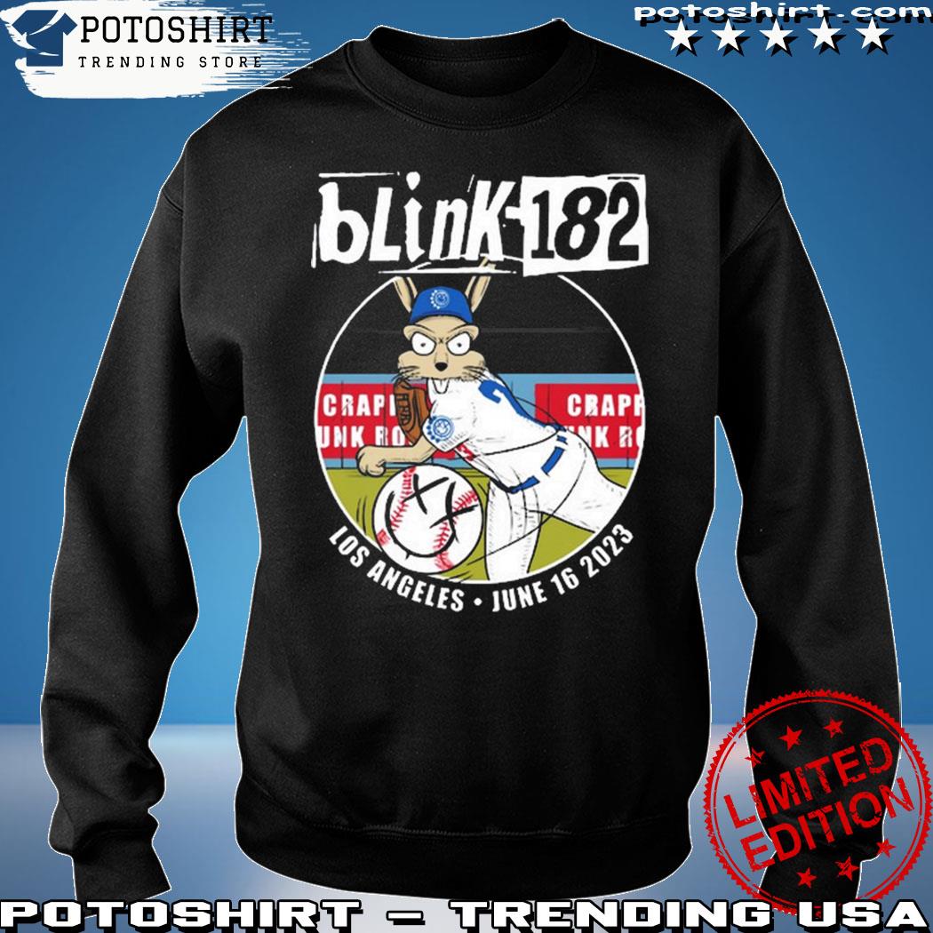 Official Blink-182 Bmo Stadium Los Angeles CA 2023 poster shirt in 2023