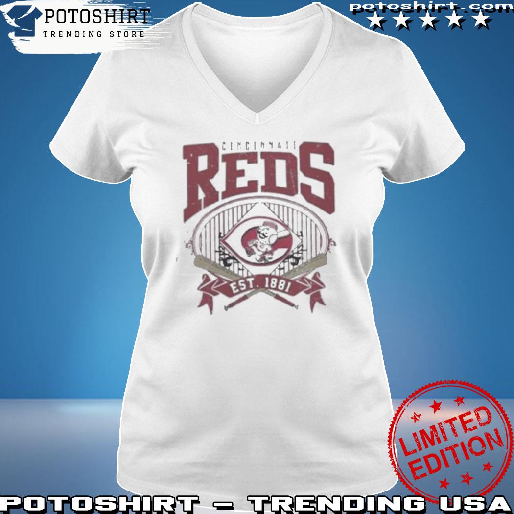 Product cincinnatI reds est 1881 vintage baseball fan shirt