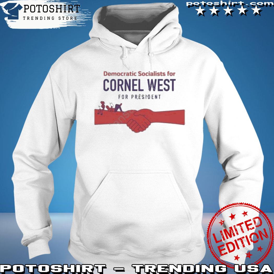 Product cornelwest2024 democratic socialists for cornel west for president s hoodie