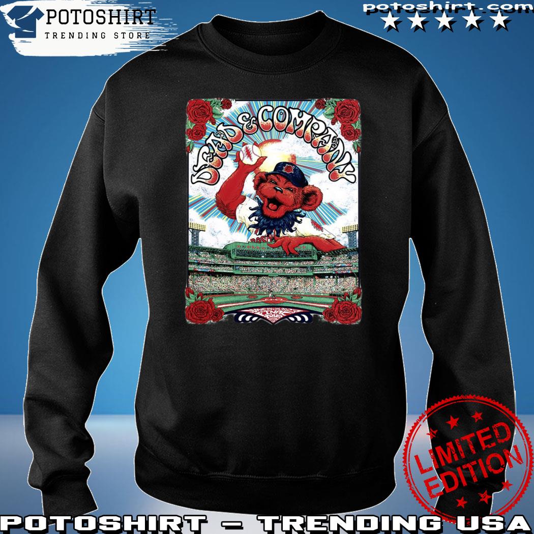 Grateful Dead Skull Boston Red Sox T-Shirt, hoodie, sweater, long